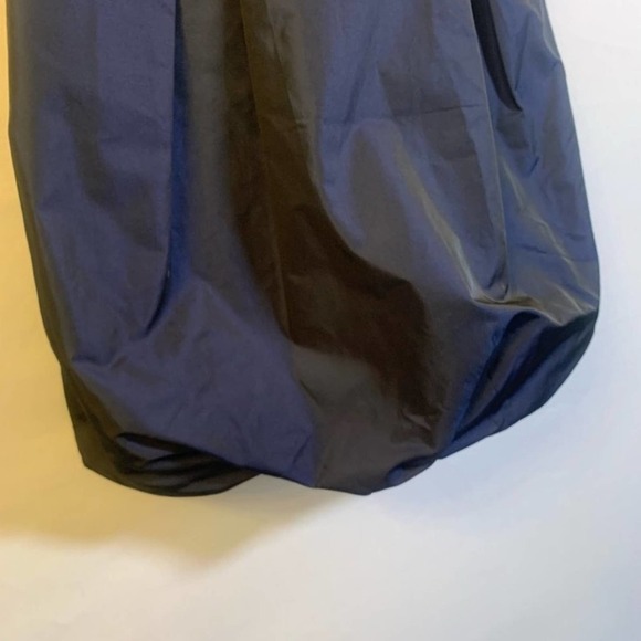 𝅺BCBGMAXAZRIA Blue and cream bubble mini dress 0 - Picture 5 of 11